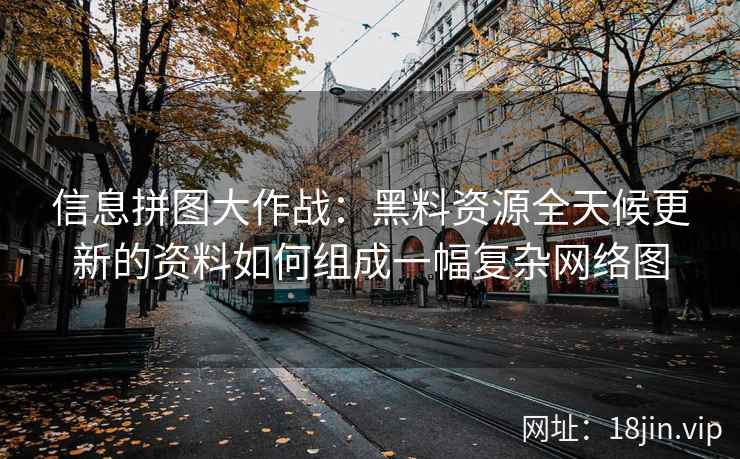 信息拼图大作战:黑料资源全天候更新的资料如何组成一幅复杂网络图 信息拼图大作战:黑料资源全天候更新的资料如何组成一幅复杂网络图